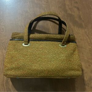 Vintage 60's JR Florida tweed bag